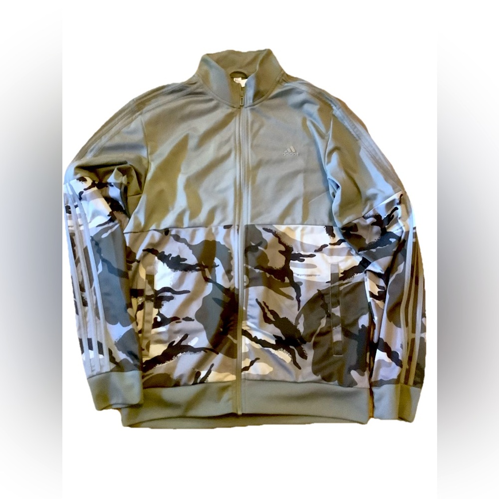 Adidas essential 3 stripes track jacket sportswear men Medium